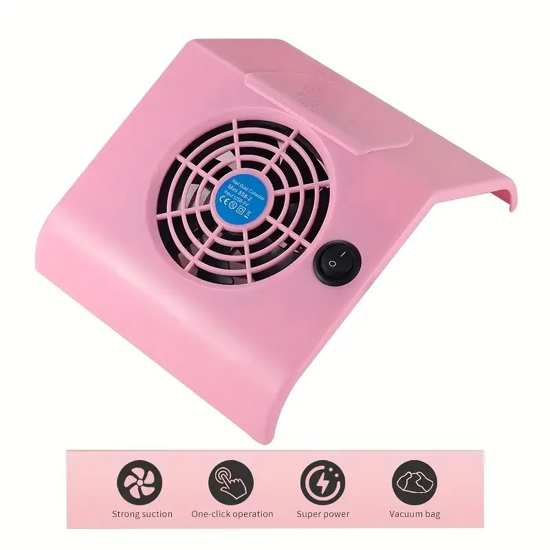 

Vacuum Nail Vacuum Cleaner With High Suction Desktop Nail Vacuum Cleaner With USB And Filter Suitable For Nail Salons