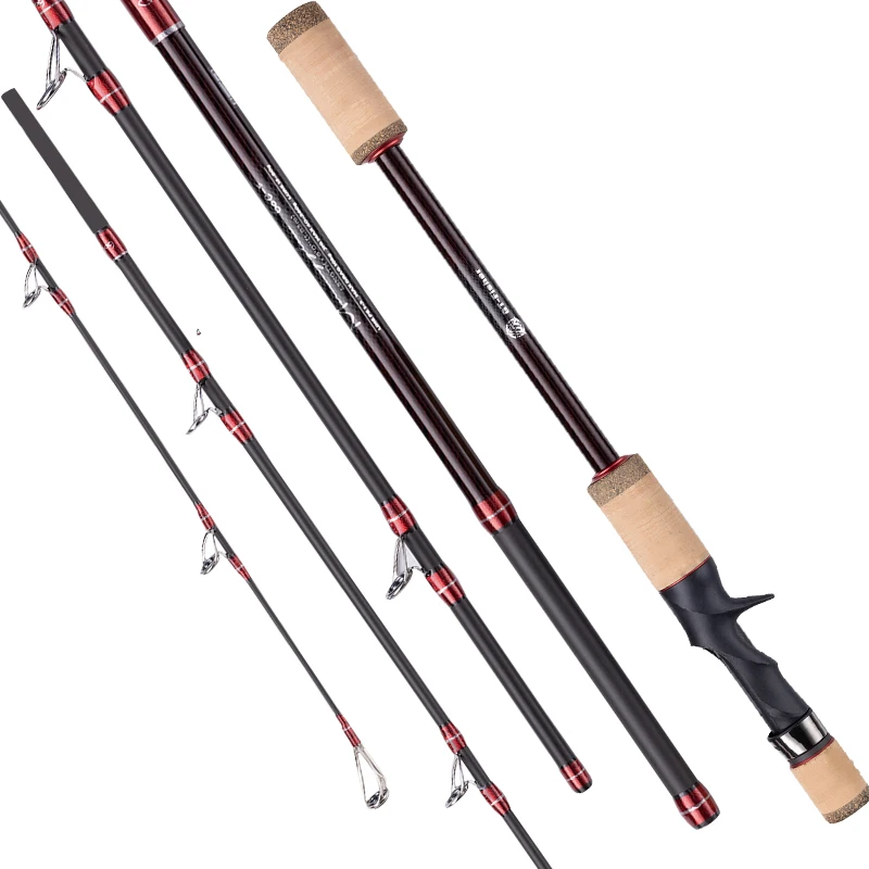 

Morning Glow MTJ 5 Sections 10g-80g Bait Weight Lure Rod 40g-260g Jigging Rod 10KG Drag Power Saltwater Fishing Rod