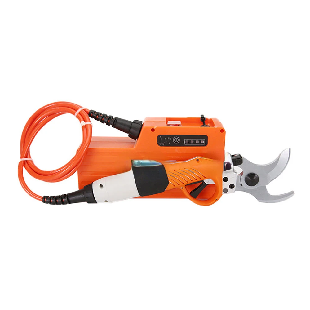 450W 4.5cm Large Diameter Electric Pruning Shears Plastic Plastic Pruning Lithium Battery Fruit Tree Scissors