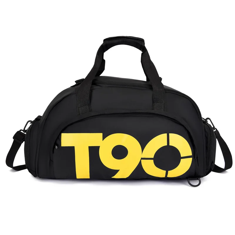 T90 Fitness Women\'s Wet and Dry Separation Travel Bag Sport Training Basketball Backpack Yoga Bag Gym Fitness Bags