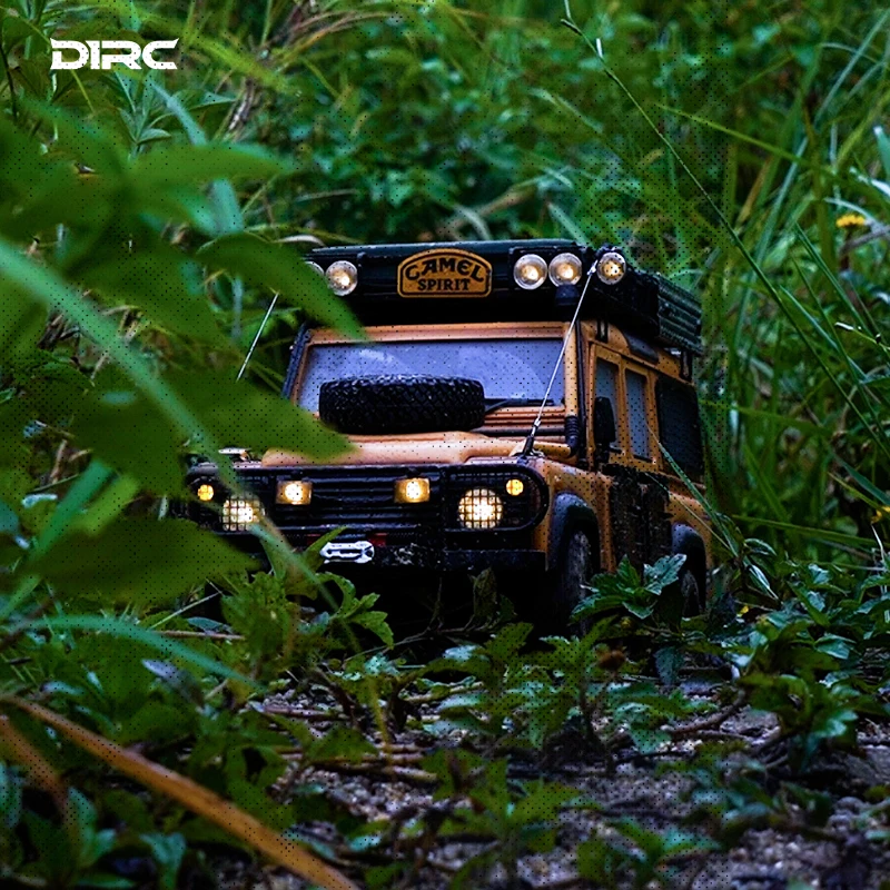 D1RC remote control RC climbing car 1/10 simulation Defender D110 camel cup cross-country metal frame