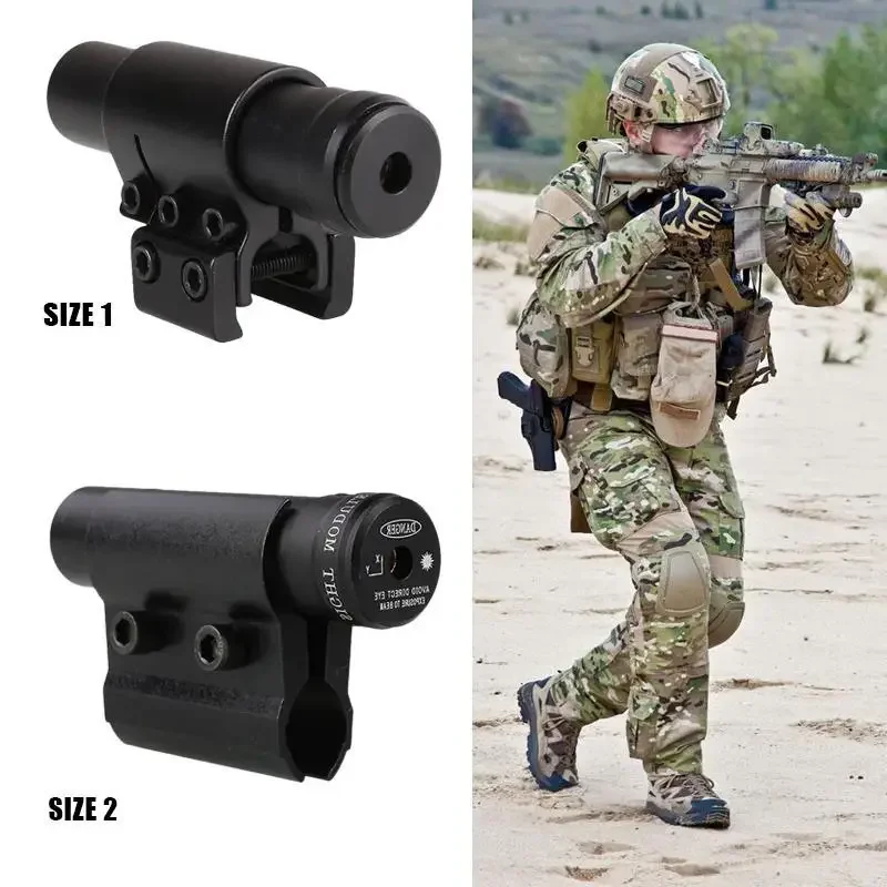 Mira láser roja de 11mm/20mm, puntero óptico para pistola, Rifle, accesorios de caza