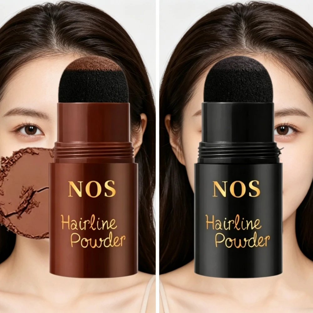 Black Blonde Root CoverUp Hair Concealer Hairline Instantly Paint 1Bottle Hair Fluffy Powder Repair Fill in Shadow Thinning 1.2g