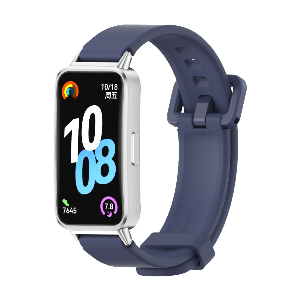 For Huawei Band 10 Strap Wristband For Huawei Smart Band 10 Silicone Watchband for Huawei Band 9 8 Bracelet Accessories Casual