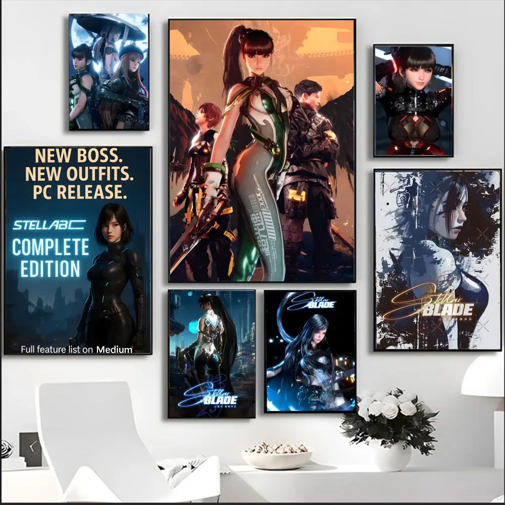 S-S-Stellar B-B-Blade Anime Painting Calligraphy HD Waterproof Canvas Poster Art: Aesthetic Wall Decor Home,Bar & More