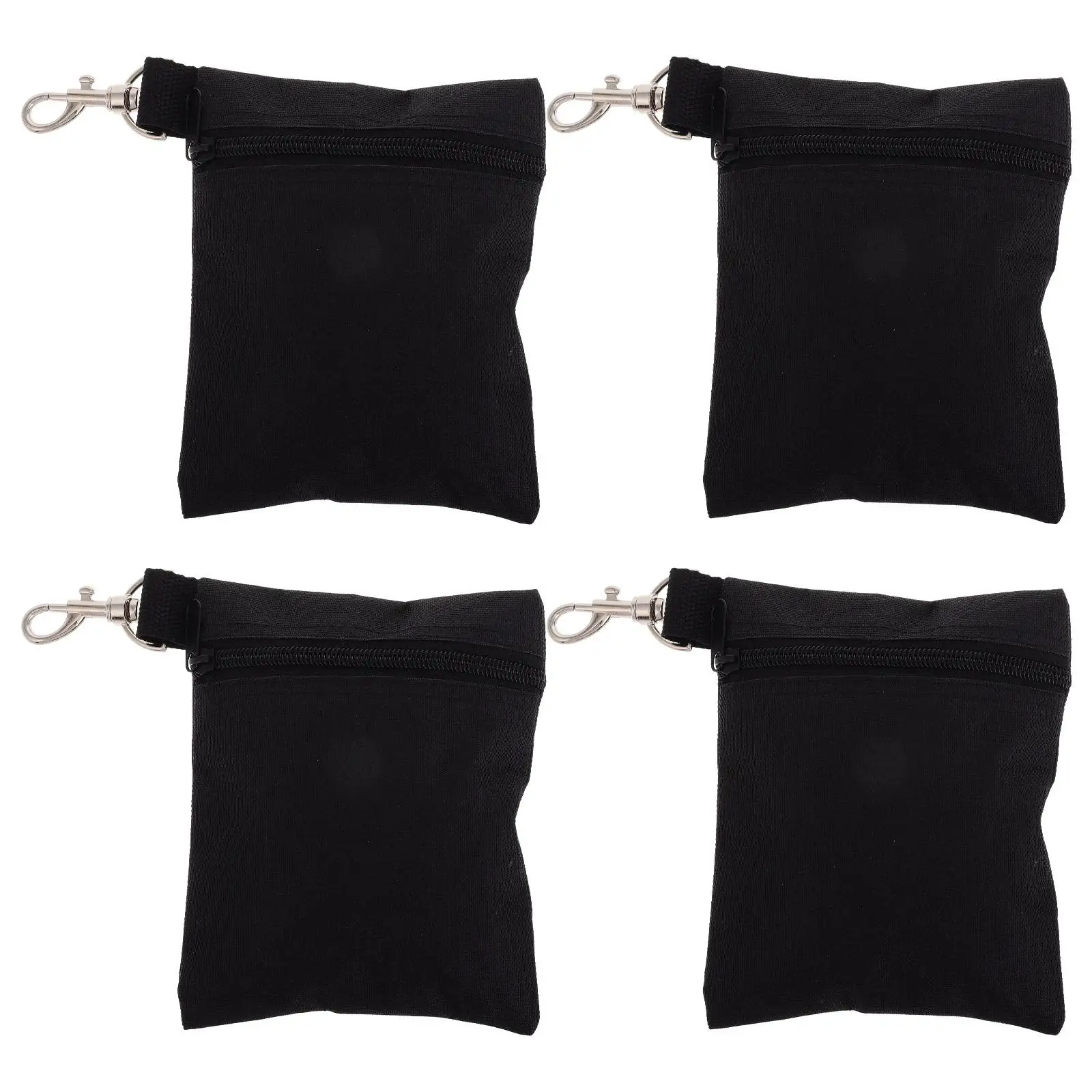 

4PCS Golf Accessories Waist Bag Compact Ball Pouch Men Women Storage Organizer Multifunctional Nylon Golf Tee Bag Portable