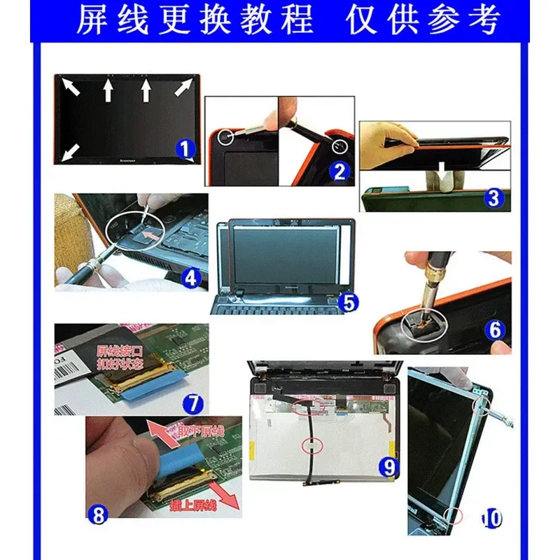 for Original MS16S3 Prestige 15 P15 Screen Cable K1N-3040166-H39 LCD Display Flex Ribbon Connector Replacement Part
