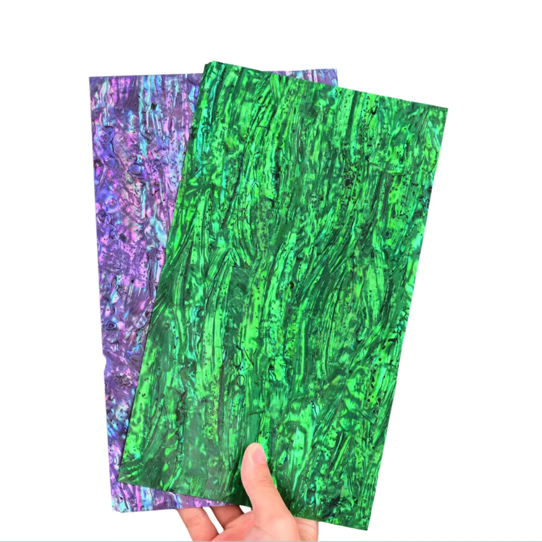 

14 * 24cm Colored New Zealand Abalone Shell Paper Furniture Lacquerware Nail Art Instrument Inlay