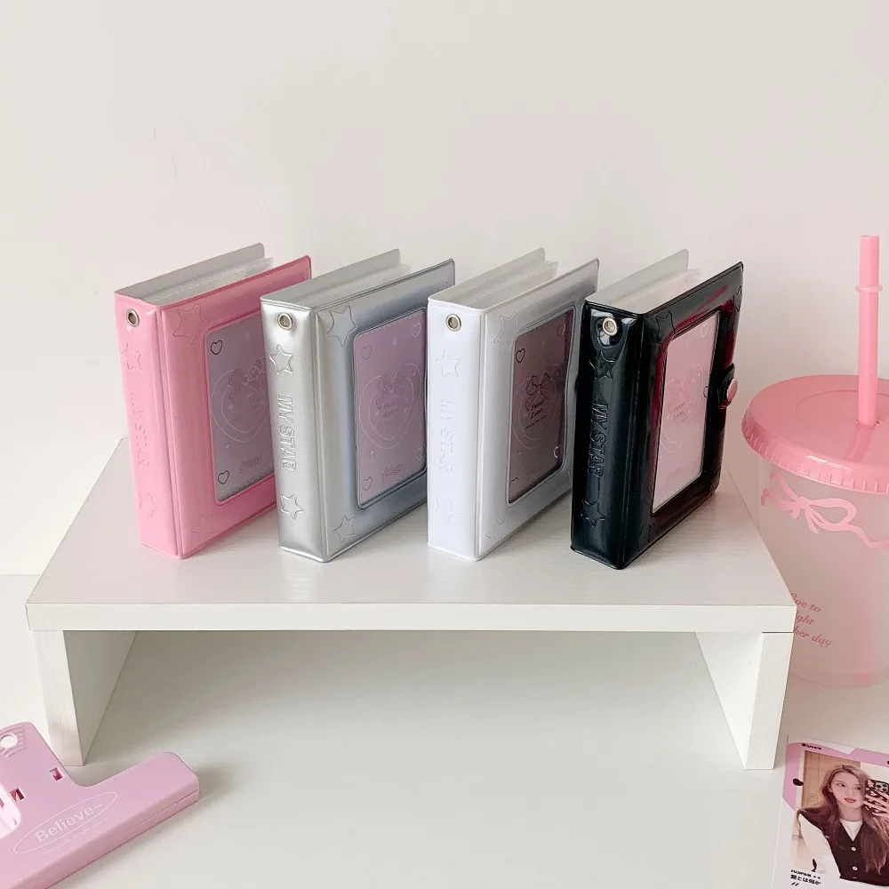 3in ID Photo Korean Photocard Holder PVC Card Cover Decoration ID Photo Photocard Frame Idol Photo Card Korean Style
