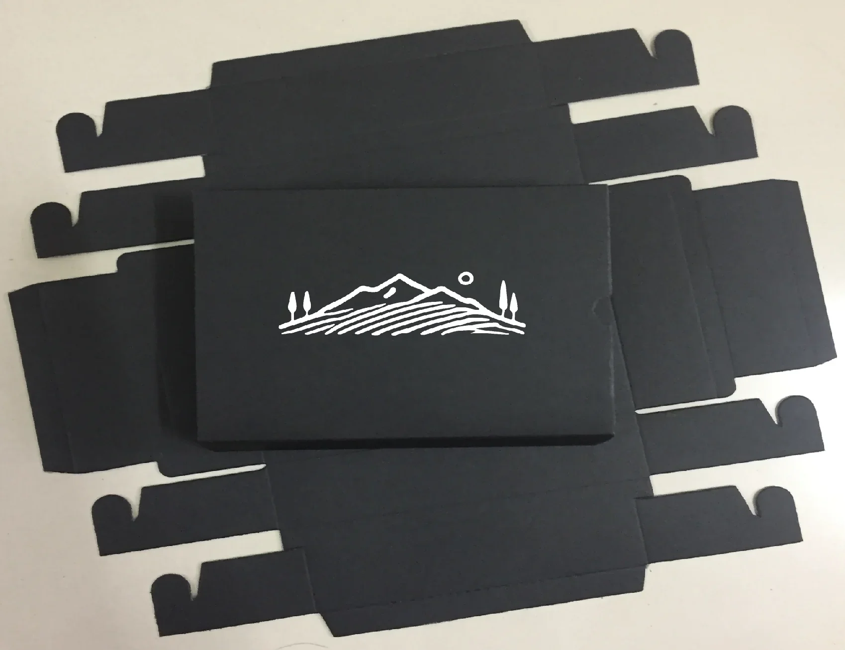 

100 pcs 280x140x50mm paper box with 1 side print