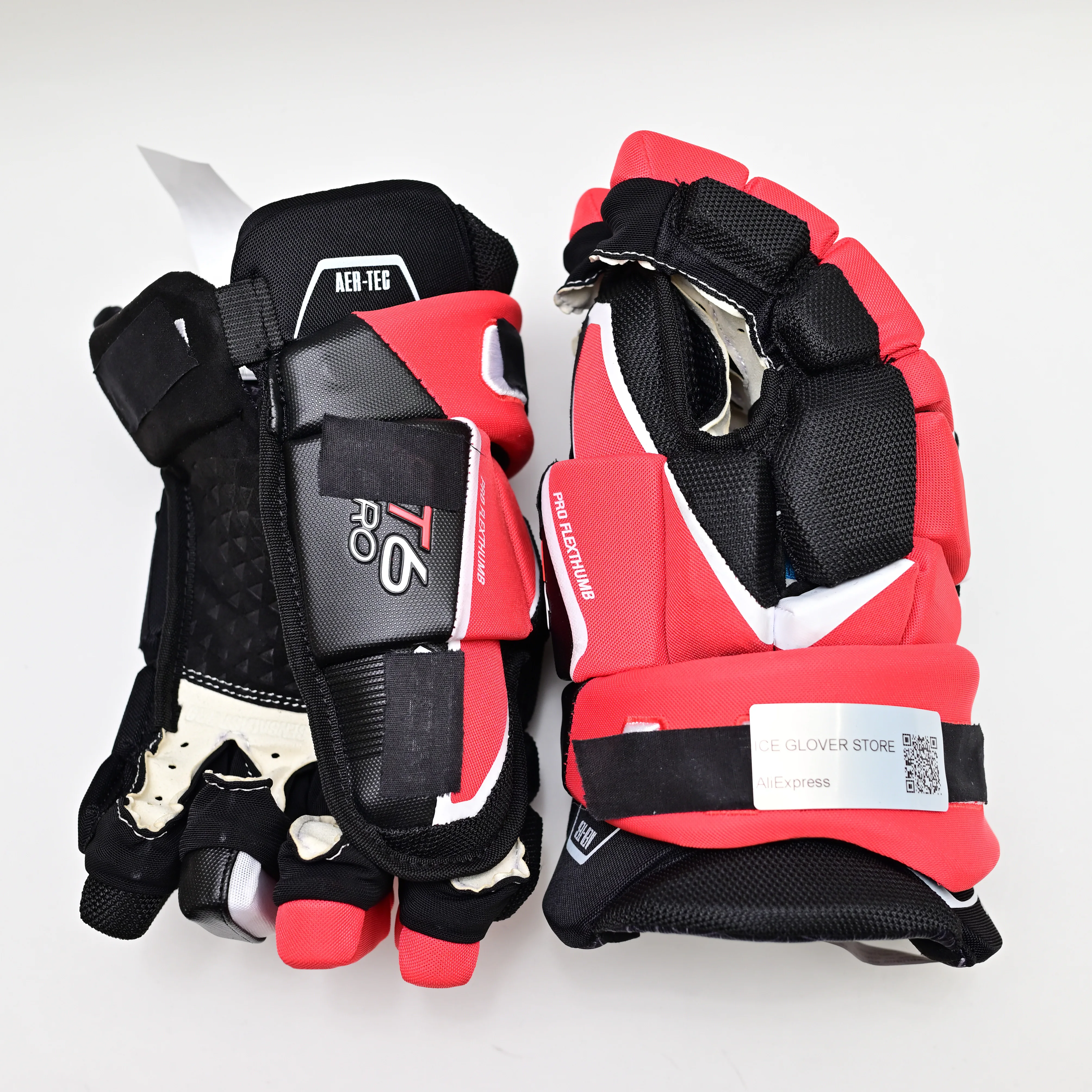 [1-pairs][FT6]New Ice Hockey Gloves BAU Brand FT6 14