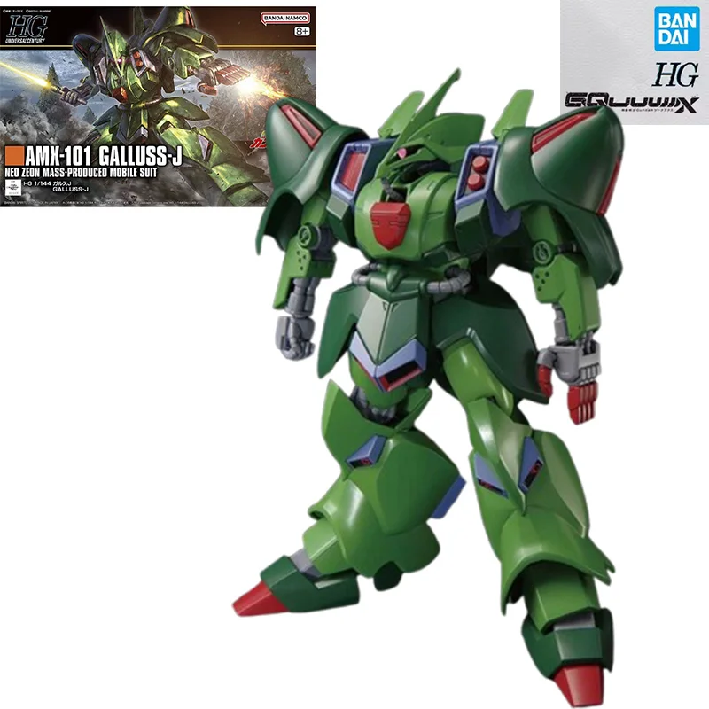 

Bandai подлинная 1/144 AMX-101 Galluss-J Gundam аниме персонаж робот сборная модель коллекция игрушек детские подарки