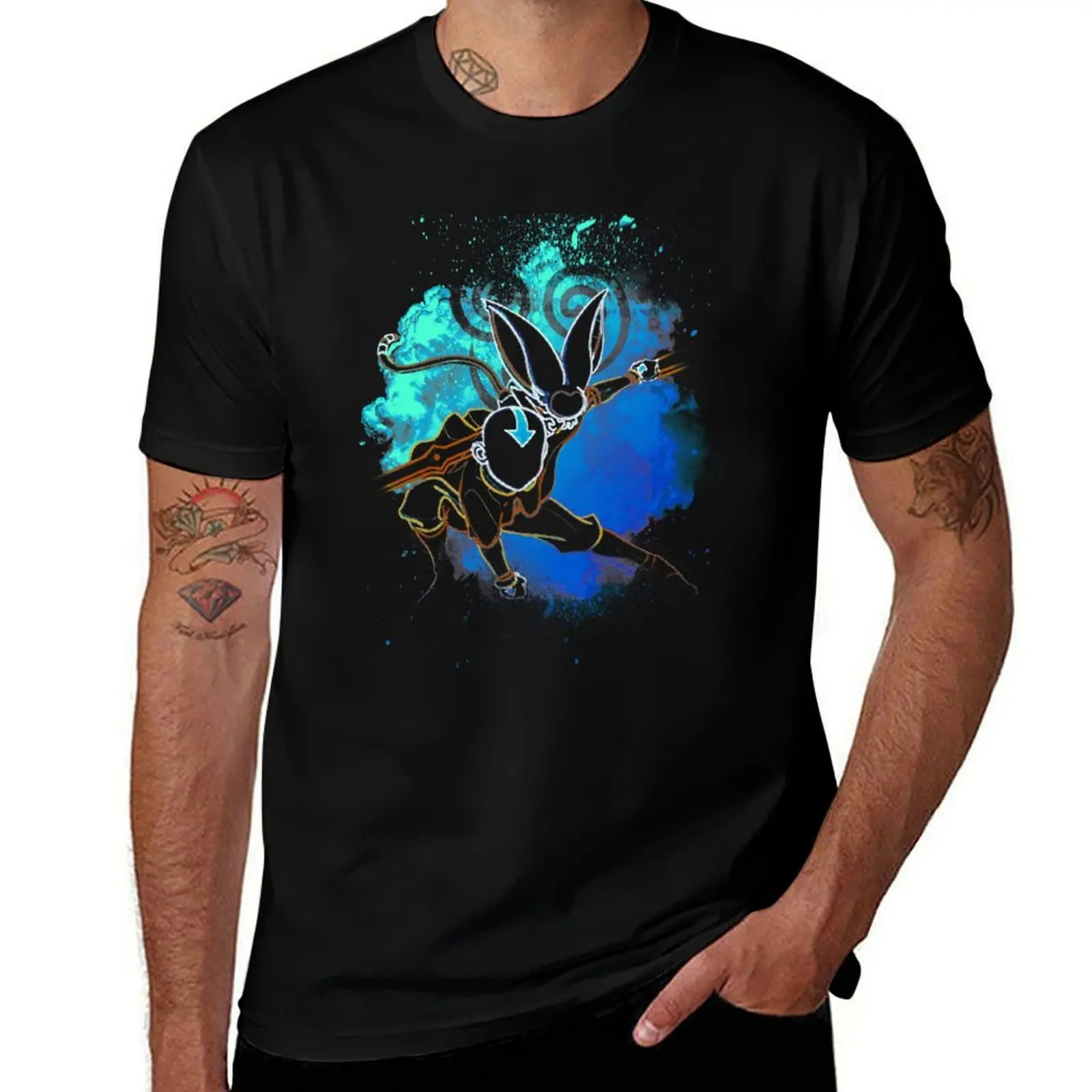 Soul of the Airbending T-Shirt Work Wear Short Sleeve T-Shirt