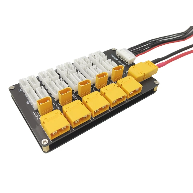 Carte de charge de batterie au lithium parallèle, chargeur, composants électroniques, compte 30, compte 60, prise 2-6S, 24 pièces pour les dieux