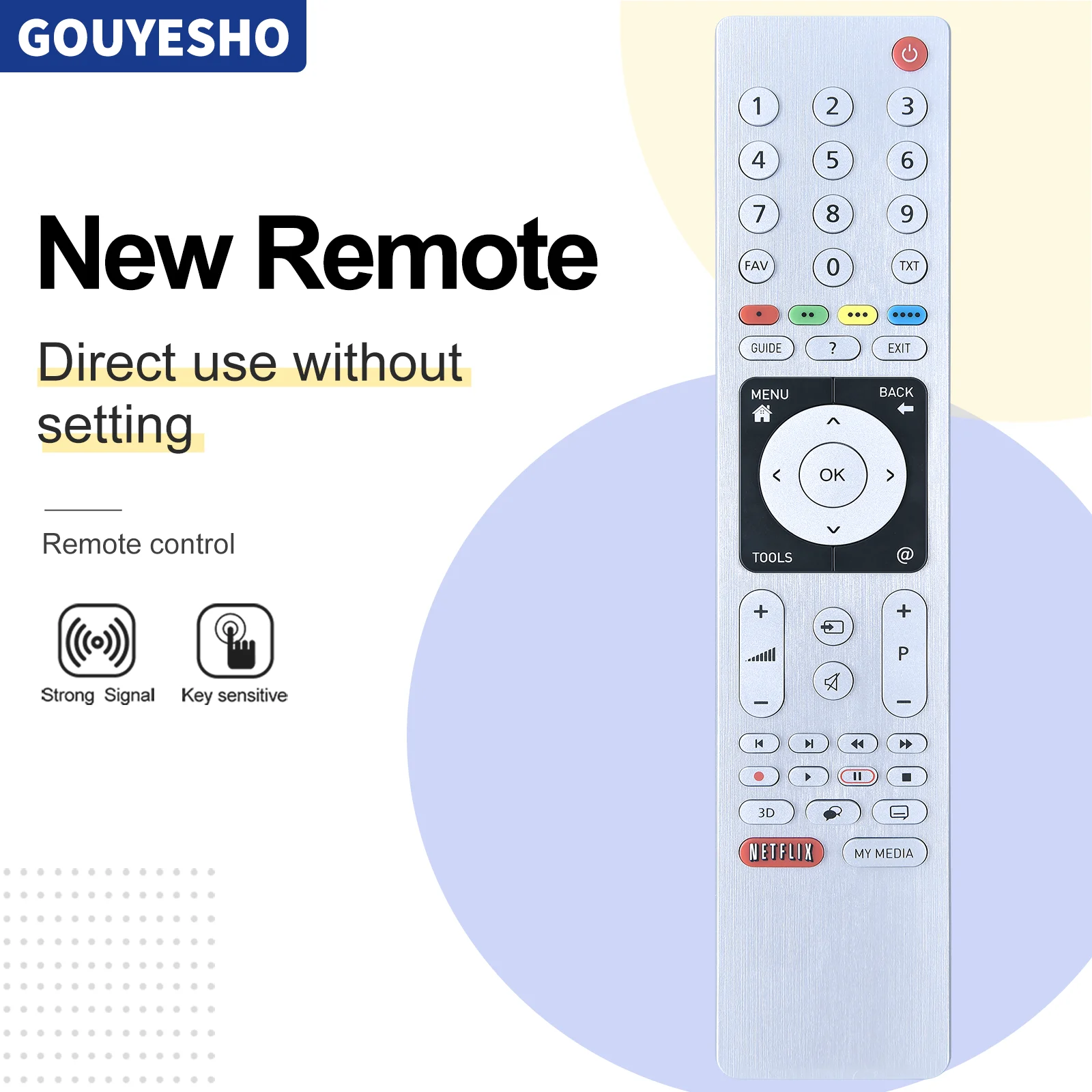 New Remote Control RC3304804/03 for GRUNDIG RC3304813/02 ARCELIK RC3304814 BEKO TV