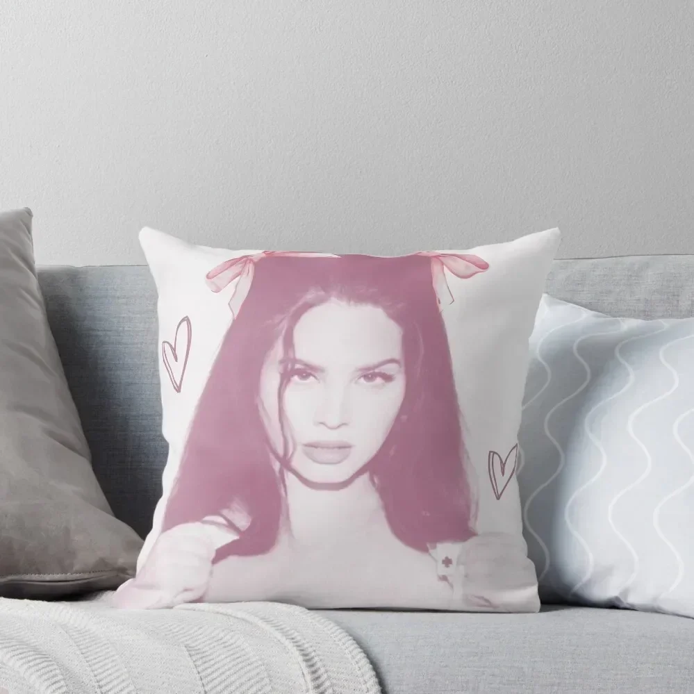 Lana Del Rey Inspired Throw Pillow Christmas Pillowcase Christmas Cushion For Home Pillowcases home decor items pillow