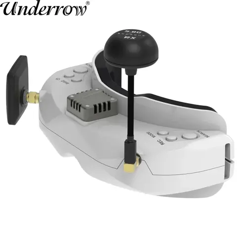 SKYZONE RC 레이싱 드론용 FPV 고글, SKY 020 600x400 OLED 5.8G 스테디뷰 다이버시티 RX 헤드트래커 DVR HDMI AVIN/OUT