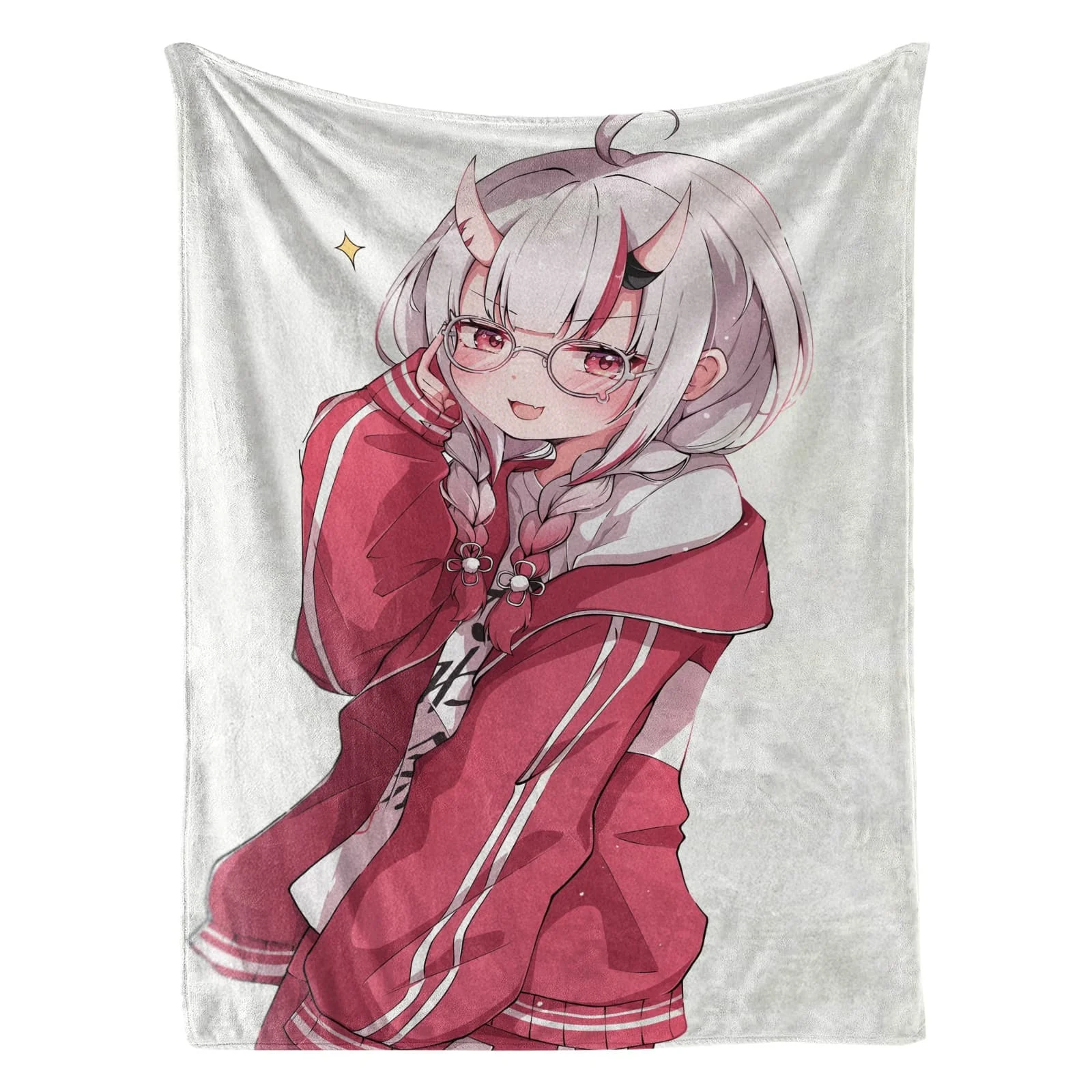 

Bedroom Decoration Bedspread on The Bed Anime Girl Blanket Sofa Summer Boho Home Decor Blankets for Winter Throw