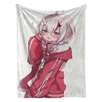 Bedroom Decoration Bedspread on The Bed Anime Girl Blanket Sofa Summer Boho Home Decor Blankets for Winter Throw