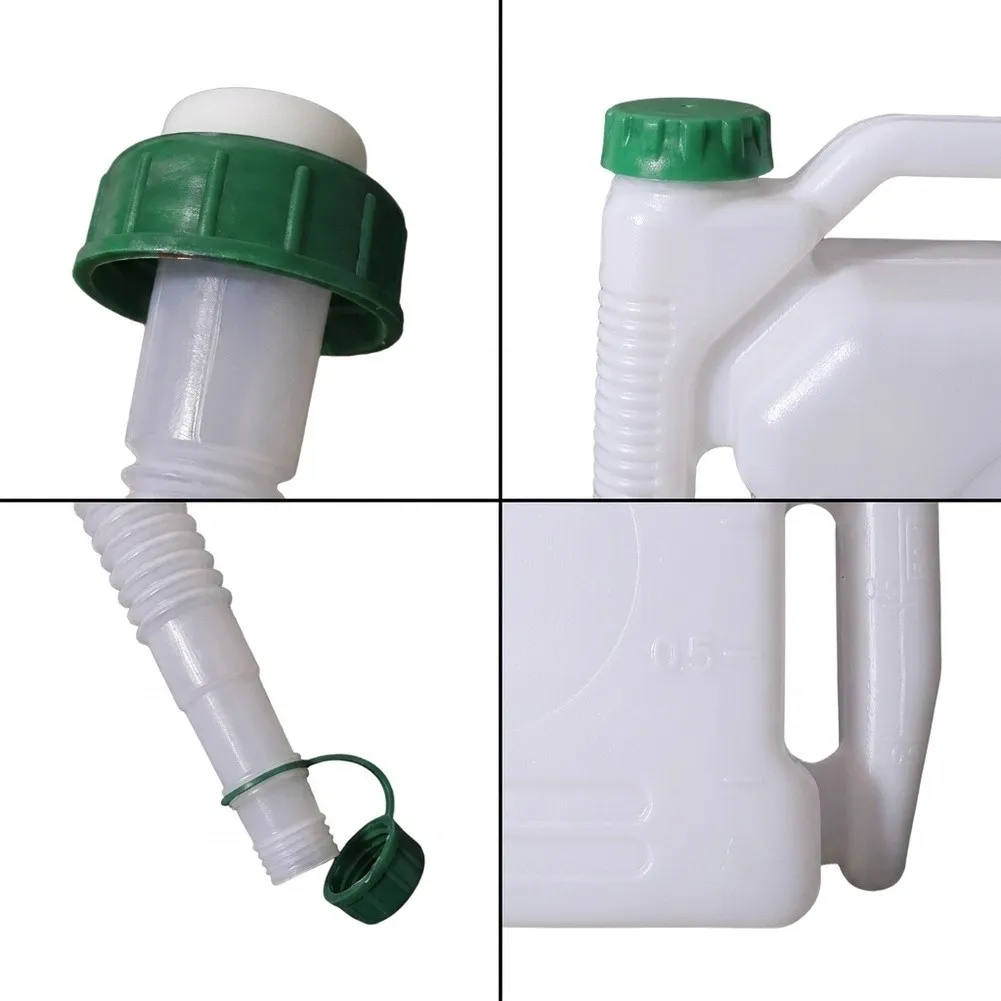 For 2 Fuel Mixing Bottle 50:1 Ratio with Clear Measurement Markings for Lawn Mowers Chainsaws and Brush Cutters