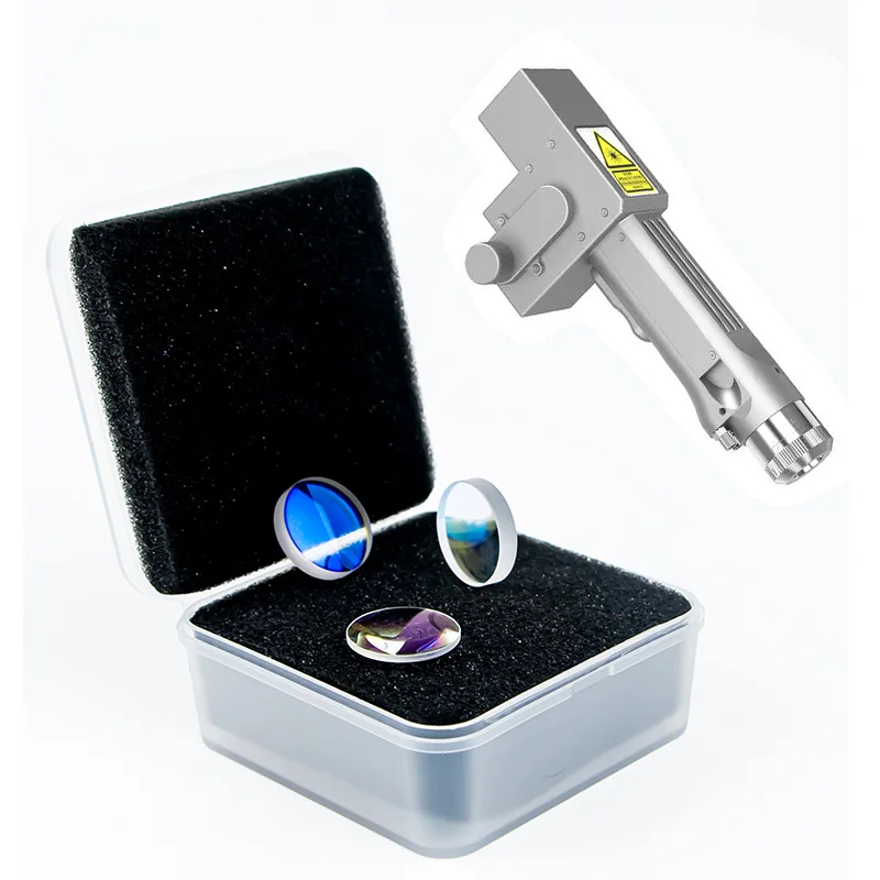 Imagem -03 - Lente de Foco Colimadora a Laser de Fibra D16x5 F60 D20x4.5 F150 F200 F400 F800 para Peças de Cabeça de Soldagem a Laser Portátil Sup23t Sup23s