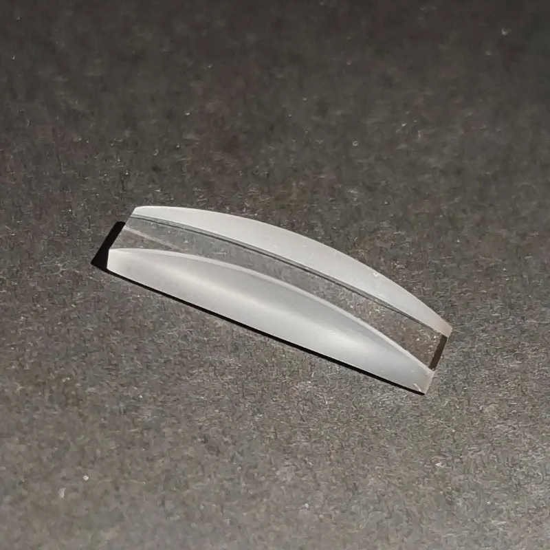 

K9 Cylindrical Lenses 26mm Long 3/6/12mm Wide 50mm Focal Length 6mm Center Thickness Optical Lens Projector Optical Instruments