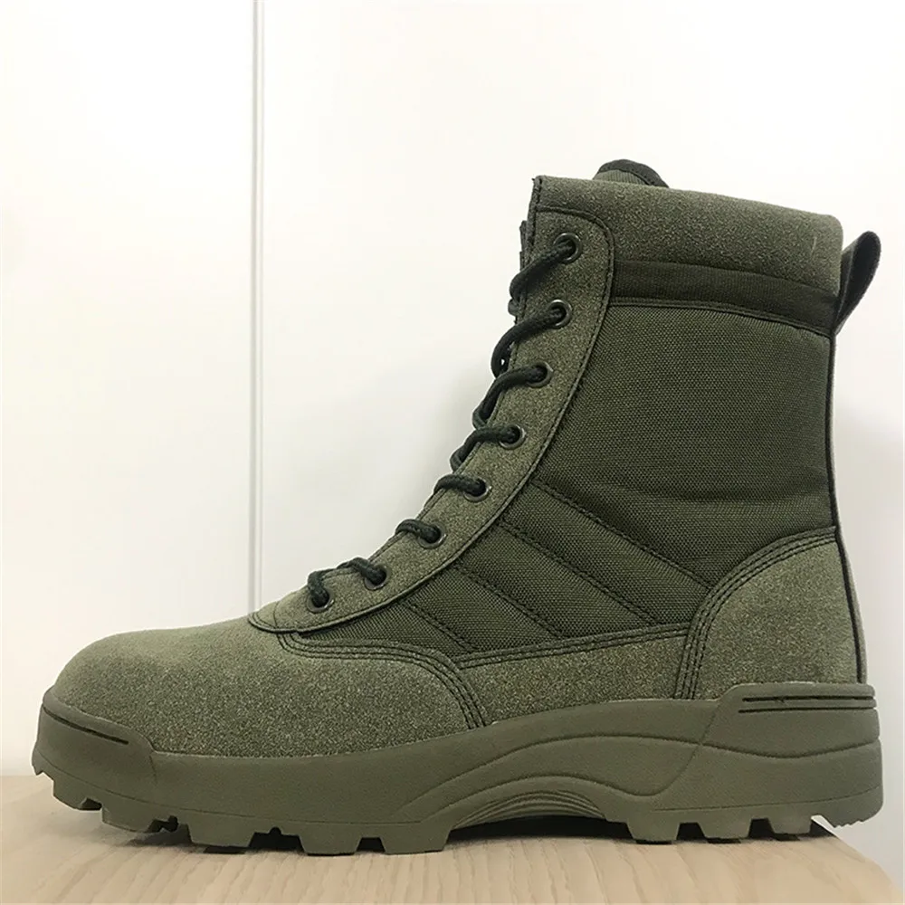 Fly Fishing Waders High Ankle Military Outdoor Hiking Shoes Rubber Sole Winter Fly Snow Boots Waders Hunting Non-slip Camping