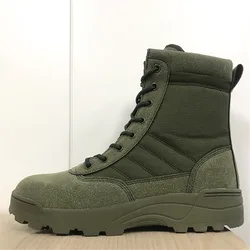 Fly Fishing Waders High Ankle Military Outdoor Hiking Shoes Rubber Sole Winter Fly Snow Boots Waders Hunting Non-slip Camping