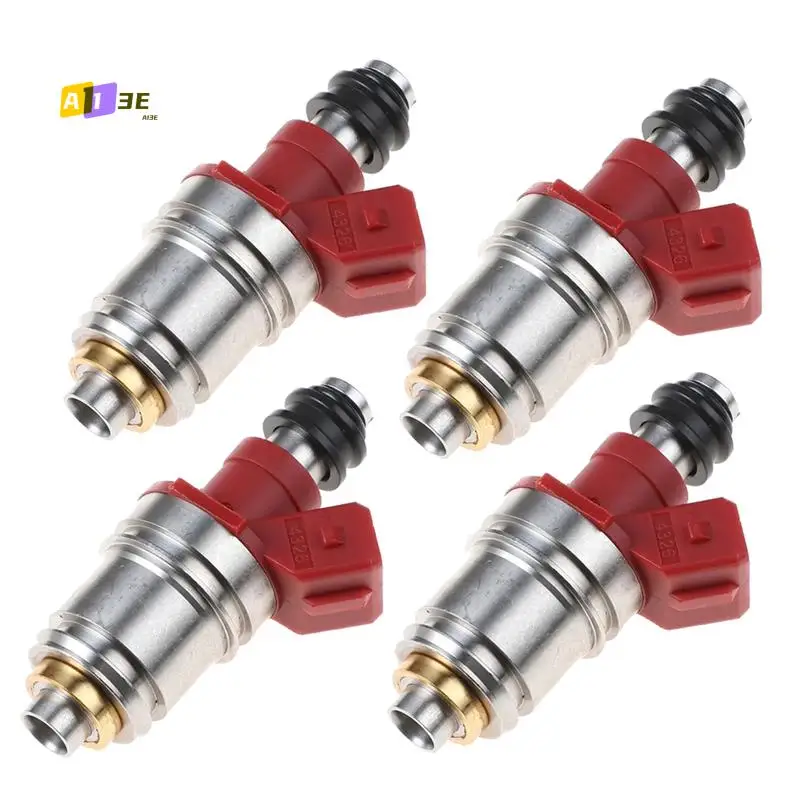 

A03E-4Pcs Car Fuel Injectors For Hitachi 16600-86G00 For Nissan Pickup D21 2.4L 1990-1995 JS21-1/ FJ564/ FJ342 Parts