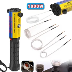 1000W Hand Held Magnetic Induction Heater with 3 Coils Kit  for Car Rusty Screw Removing Automotive Flameless Heater Tools