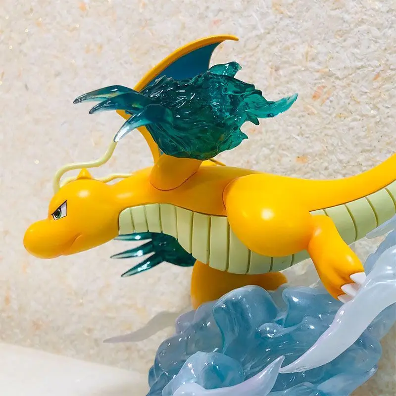 Gorący 17cm Anime Pokemon rysunek Dragonite figurka statua pcv model figurki kolekcja dekoracja na biurko zabawka urodzinowa dla dzieci prezent