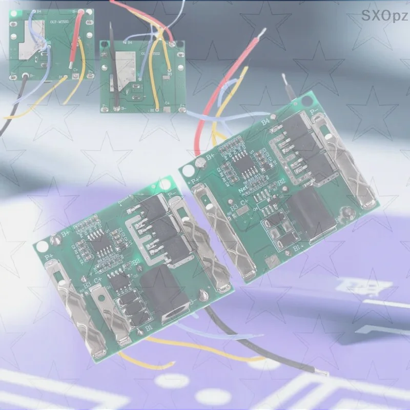 أداة الطاقة 21 فولت 5 ثانية بطارية ليثيوم أيون حزمة لوح حماية BMS وحدة الدائرة