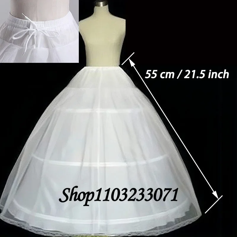 2 Hoops A-line Petticoat Underskirt Crinoline Slip for Kids Children Flower Girl Dress Wedding Dress Wedding Skirt underskirt