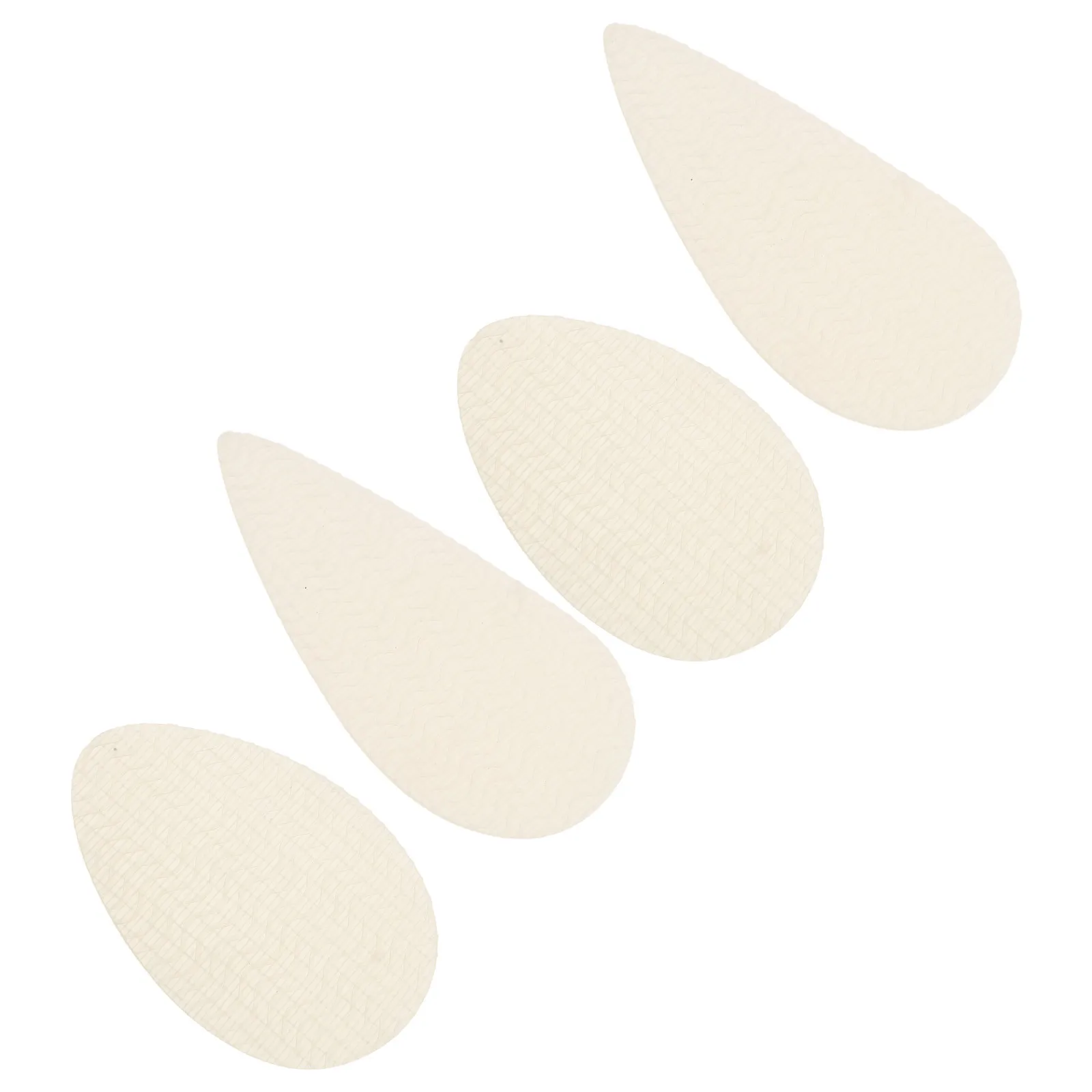 

2Pair Anti-Slip Shoe Stickers High Heel Water Ripple Pattern Shock Absorbing Noise Reduction Foot Pads