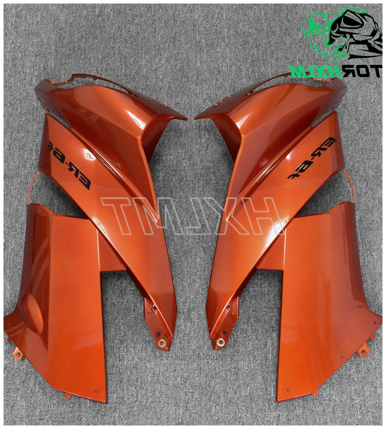 Customized Bodywork Fairing Set - Motorcycle Body Left and Right Side Cover ABS Injection Fairing For Kawasaki Ninja 650 ER6F EX