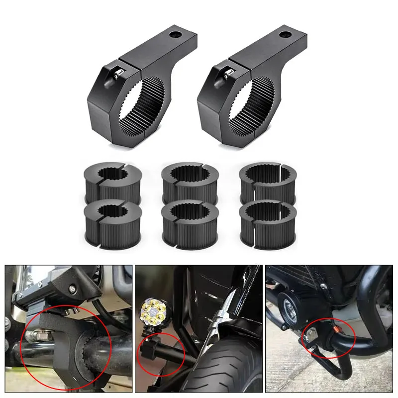 2Pcs Off-Road LED Light Bar Mounting Bracket Kit for 1