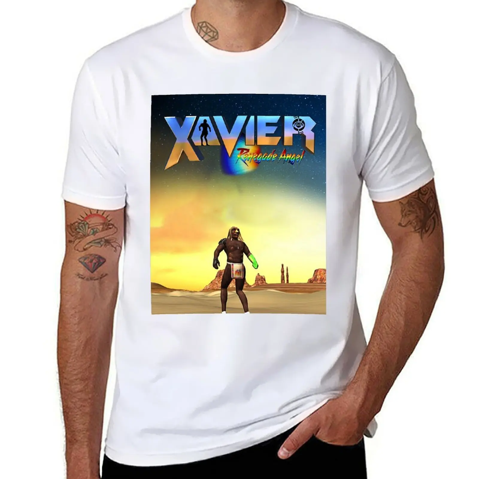 

Xavier Renegade Angel T-Shirt man t shirt cotton high quality man t shirt summer T-Shirt