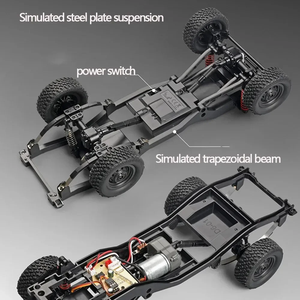 1:12 Rc Car Mn modello Mn82 Retro Full-scale simulazione Lc79 RTR 2.4g 4WD 280 motore telecomando Pickup RC Truck Model Car Toys