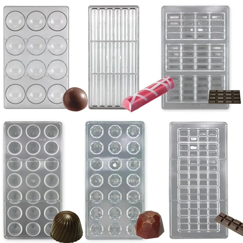 DIY Baking Silicone Mold 3D Non Stick Easy Demould Chocolate Mould Plastic Letter Molds for Clay Art Handmade Decoration Tools view 3