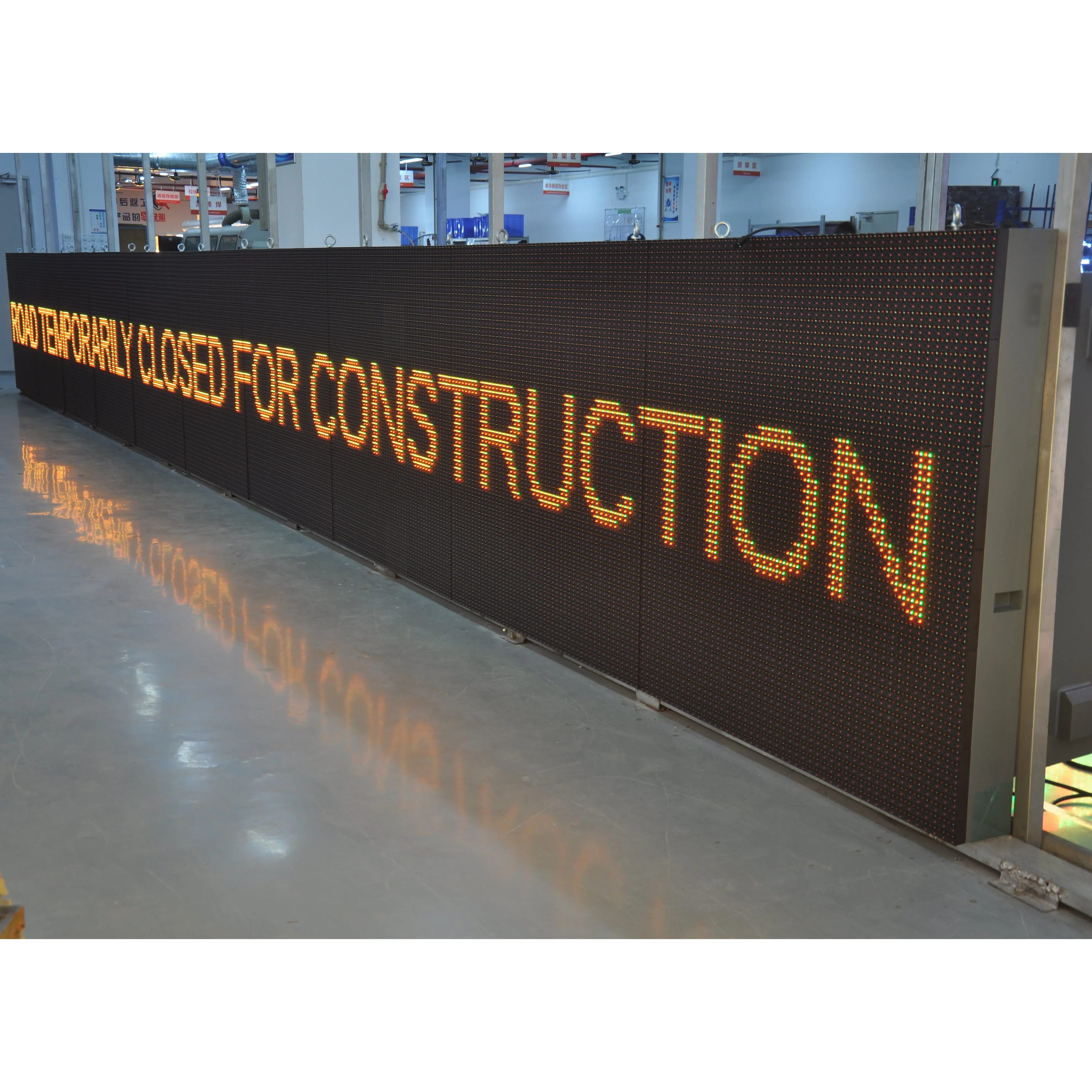 EN12966 LED DMS/VMS Panel Traffic Message Board Highway Warning Display Wholesale