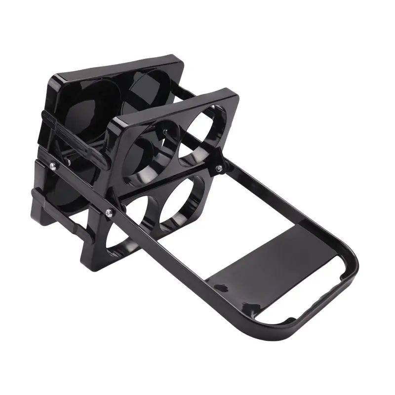 4 Holes Foldable Plastic Beverage Carrier,Reusable Drink Holder With Handle Portable Drink Holder Limited Time Offer