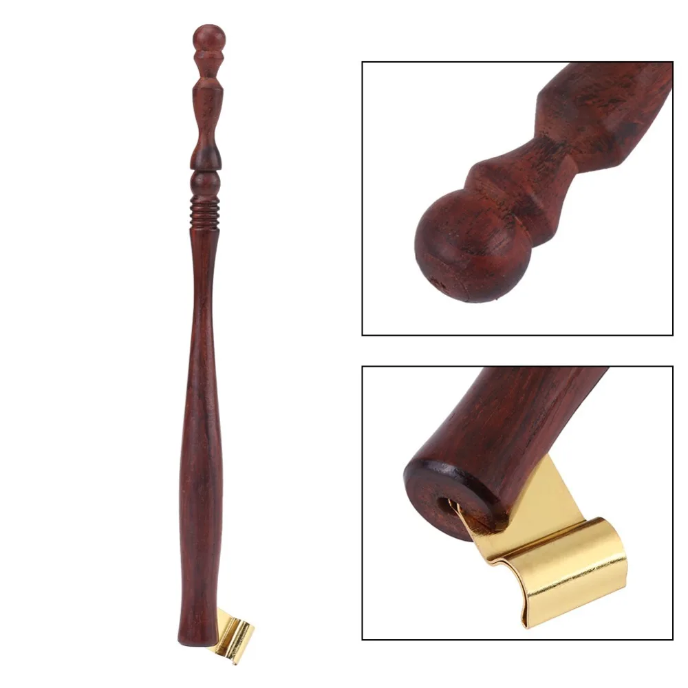 Wood Material Dip Pen Handle Adjustable Structure 6.6inch,0.4inch Nib Holder Oblique Shape Oblique Nib Holder Hand Lettering