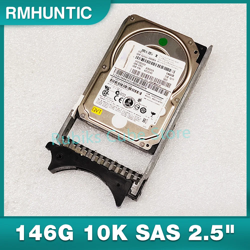 Untuk IBM Hard Disk FRU 43X0824 43X0825 42C0248 146GB 10K SAS 2.5"