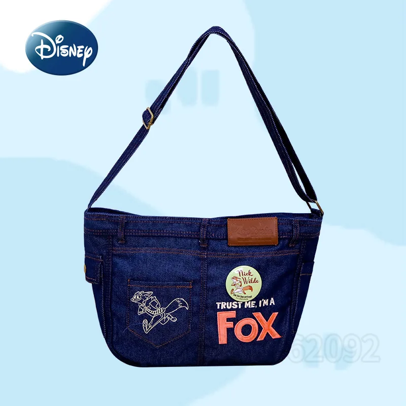 Disney Judy Nick's New Women's Shoulder Bag Large Capacity Fashion Trend Women's Handbag Cartoon Fashion Casual Women's Bag