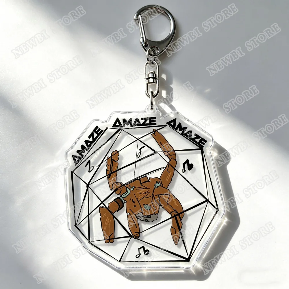 Project Hail Mary Keychains Amaze Fist My Bump Keyrings Jewelry Manga Game Fans Gifts