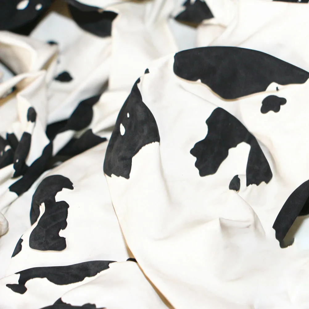 

36 Pcs Cow Spot Latex Balloons Birthday Party Decorations Safe Printed High Quality Thick Material Events Kids