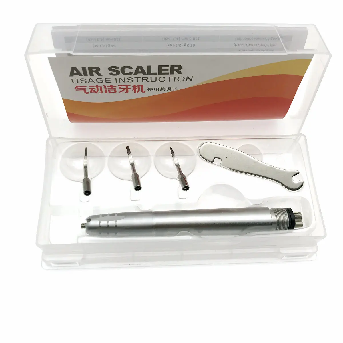 Dental Ultraschall Air Scaler Handstück Sonic Perio Skalierung mit 3 Spitzen 2 Loch/4 Loch Dentaist Werkzeuge