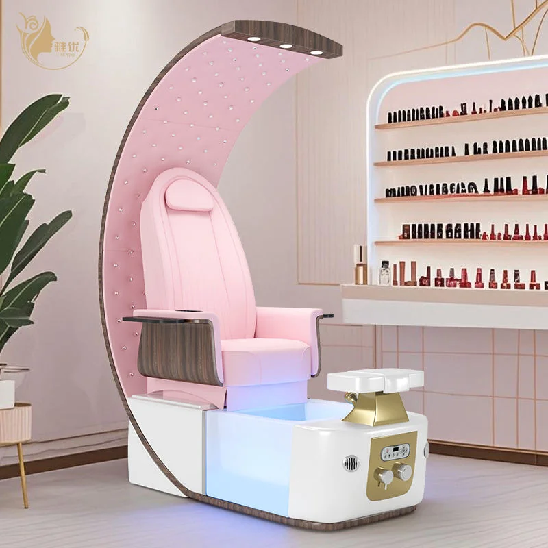 Chaise de pédicure de Spa moderne meubles de Salon de manucure chaises de pédicure Tables de manucure de luxe et chaises de pédicure