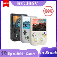 ANBERNIC RG406V Handheld Game Console IPS Touch Screen Android 13 Unisoc T820 64-bit Game Player RGB Lighting PSP PS2 Game