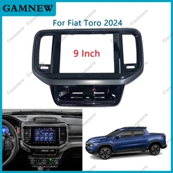 9 Inch Car Frame Fascia Adapter Android Radio Audio Dash Fitting Panel Kit For Fiat Toro 2024